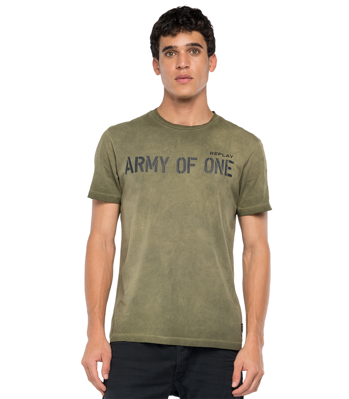 ガーメントダイコットンジャージーARMY Tシャツ 詳細画像 アーミーグリーン 1